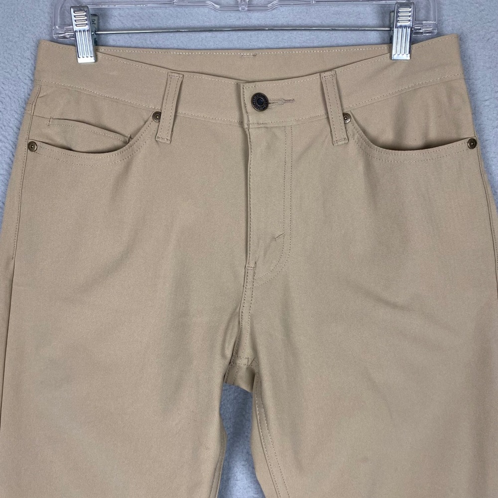 Levi Strauss 511 Slim Fit Engineered for Movement Performance Pants Men 30 Khaki - Picture 3 of 12